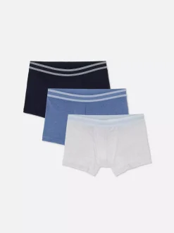 Melanżowe bokserki biodrówki, 3 pary