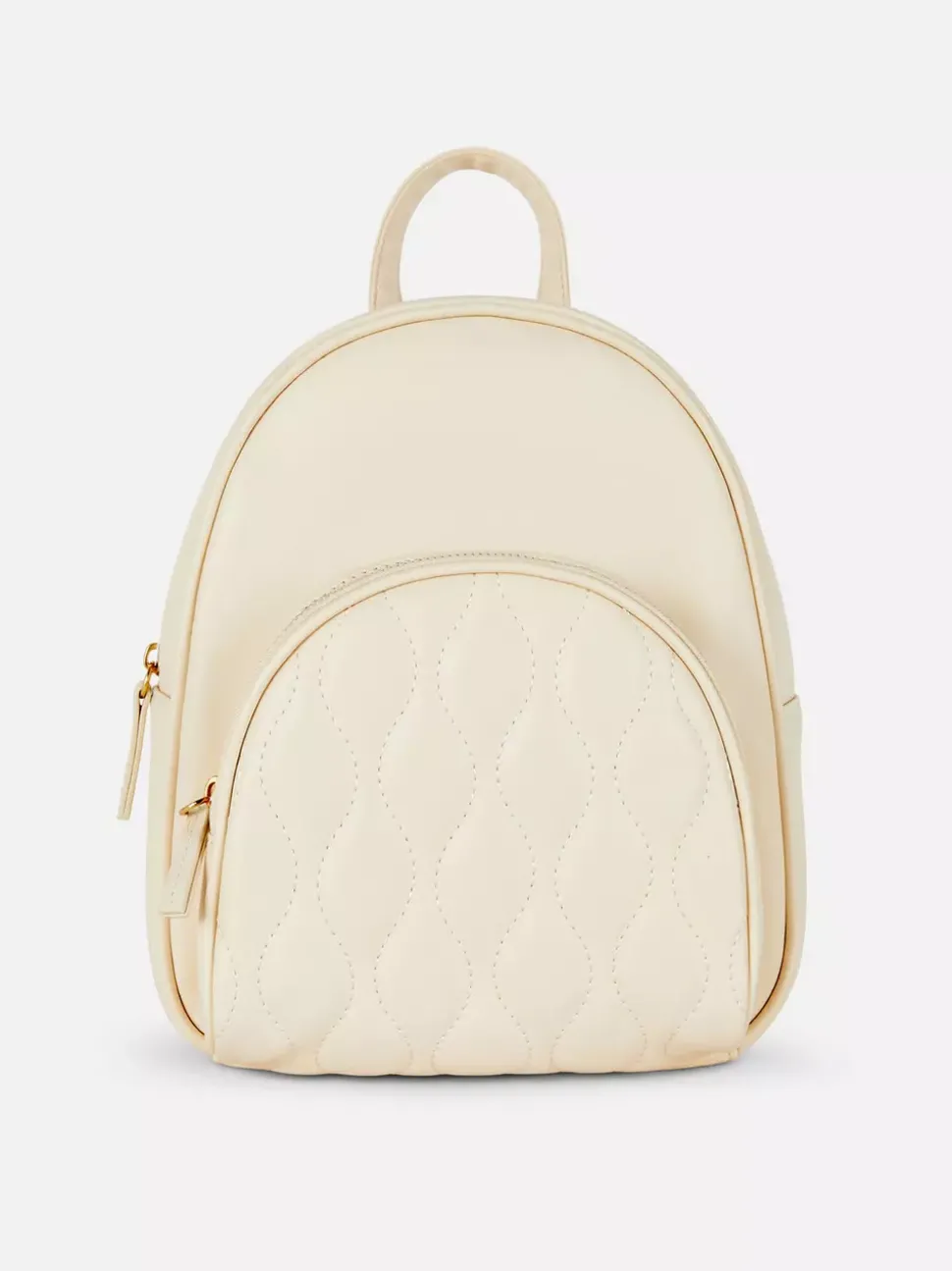 Mini plecak ze sztucznej skóry