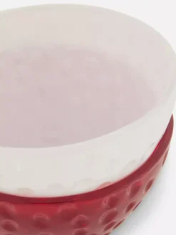 Miseczki na przekąski w kształcie truskawki, 2 szt.