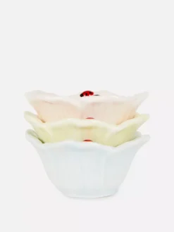 Miseczki w kształcie kwiatka, 3 szt.
