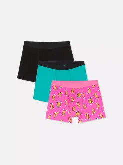 Modne bokserki w ananasy, 3 pary