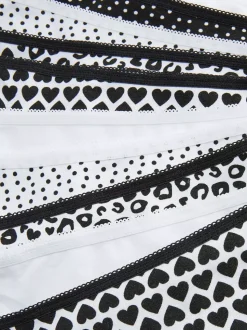 Monochromatyczne krótkie figi, 10 par