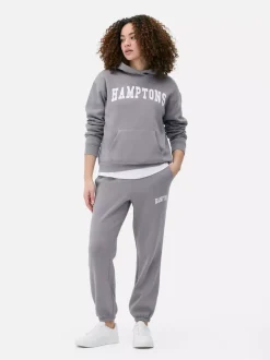 Nierozpinana bluza z kapturem i nadrukiem