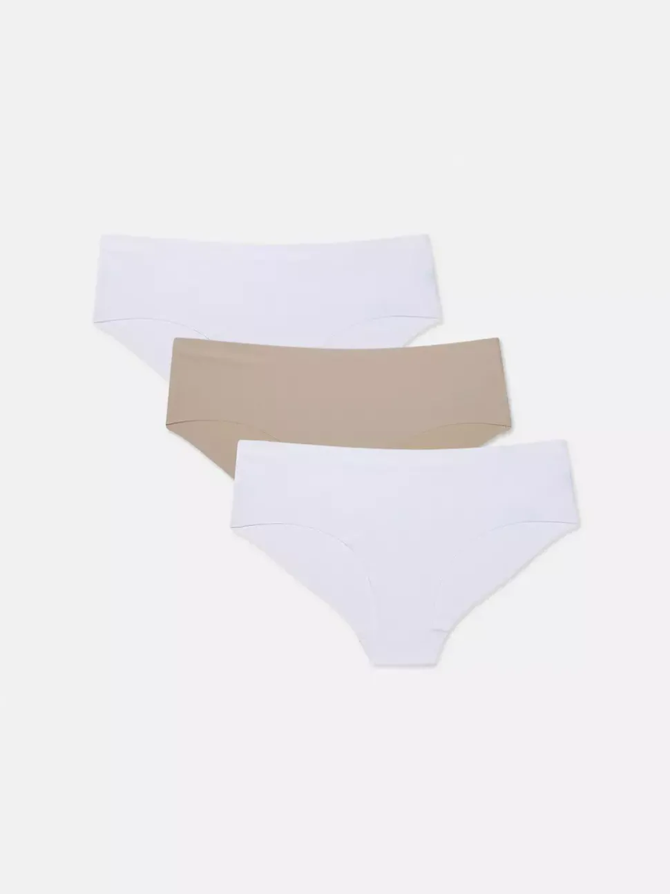 Niewidoczne figi biodrówki Essential, 3 pary