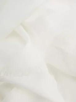 Niezbędny lekki szalik z frędzlami