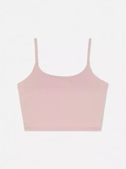 Niezwykle miękka krótka koszulka na ramiączkach