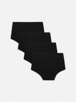 Obcisłe bokserki z wysokim stanem, 4 pary