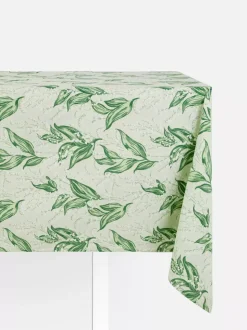 Obrus z nadrukiem lilii