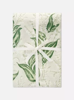 Obrus z nadrukiem lilii