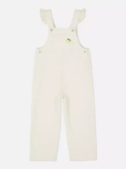 Ogrodniczki z kwadratowym dekoltem