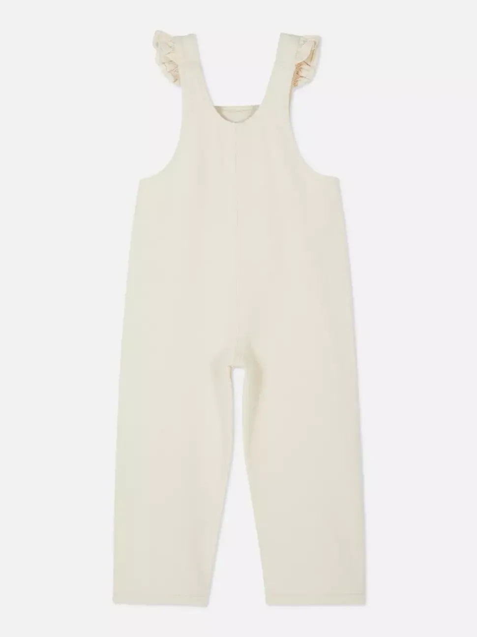 Ogrodniczki z kwadratowym dekoltem