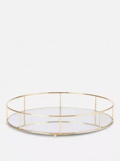 Okrągła taca lustrzana