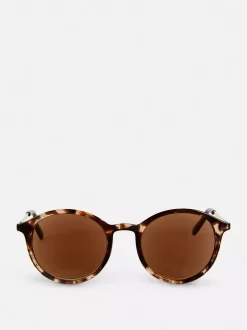 Okrągłe barwione okulary do czytania