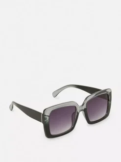 Okulary przeciwsłoneczne oversize z efektem ombré