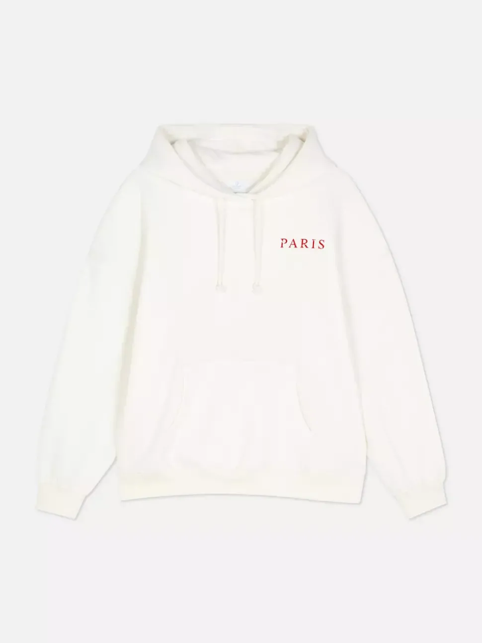 Oversize'owa bluza z kapturem i nadrukiem