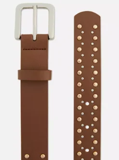 Pasek do jeansów z ćwiekami