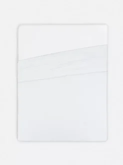 Płaskie prześcieradło satynowe w rozmiarze king