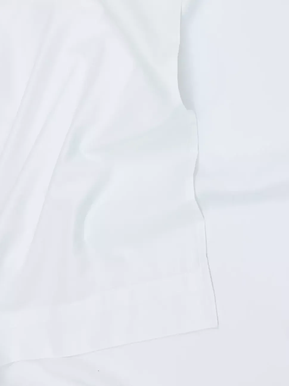 Płaskie prześcieradło satynowe w rozmiarze king