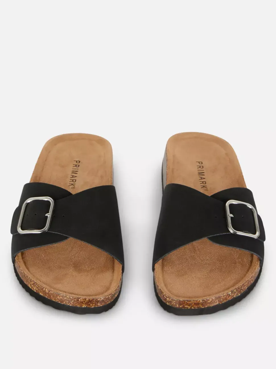 Płaskie sandały z pojedynczym paskiem