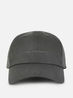 Płócienna czapka bejsbolówka