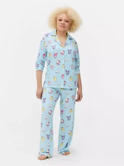 Piżama boyfriend z motywem Hello Kitty i przyjaciół