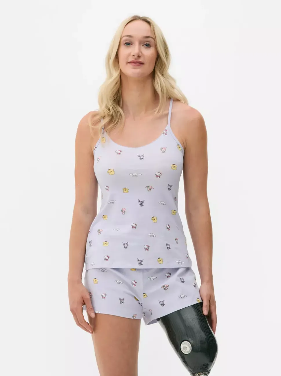 Piżama na ramiączkach, Hello Kitty i przyjaciele