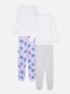 Piżama z długim rękawem i motywem Disneya, 2 szt.