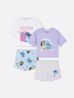 Piżamy z nadrukiem Sticha Disneya, 2 komplety