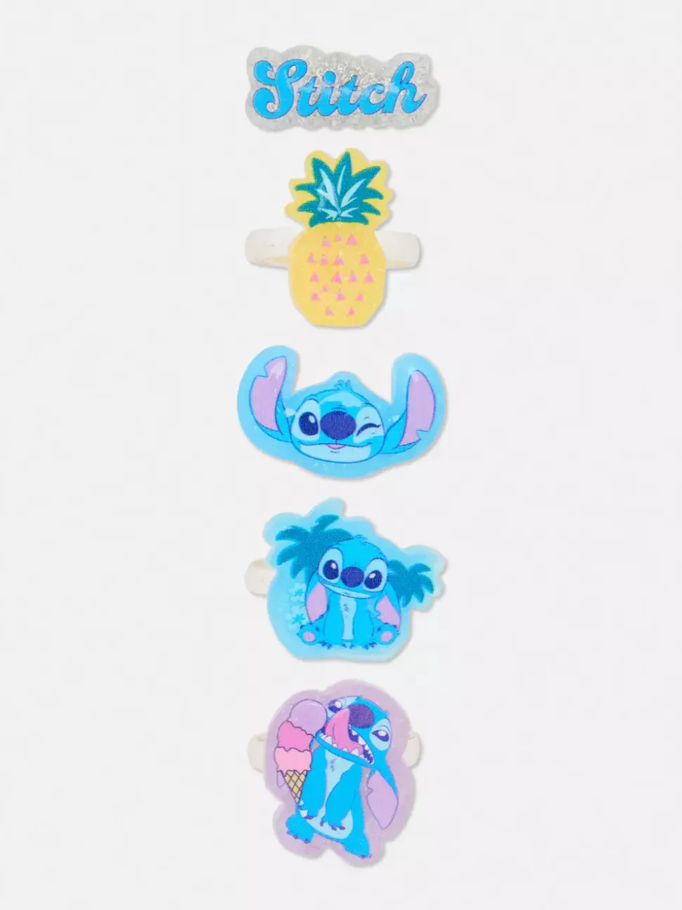 Pierścionki z zawieszkami z motywem Disneya, 5 szt.