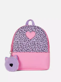 Plecak ze wzorem w panterkę