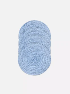 Plecione podstawki, 4 szt.