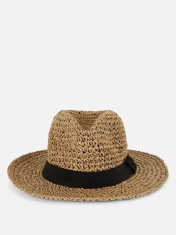Pleciony kapelusz panama