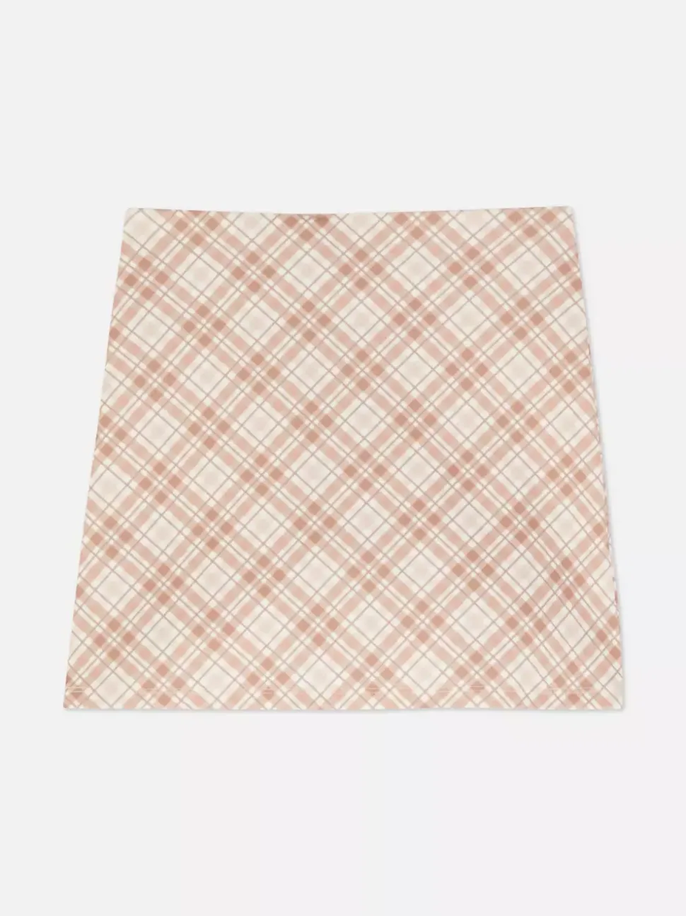 Plisowana spódnica w kratę