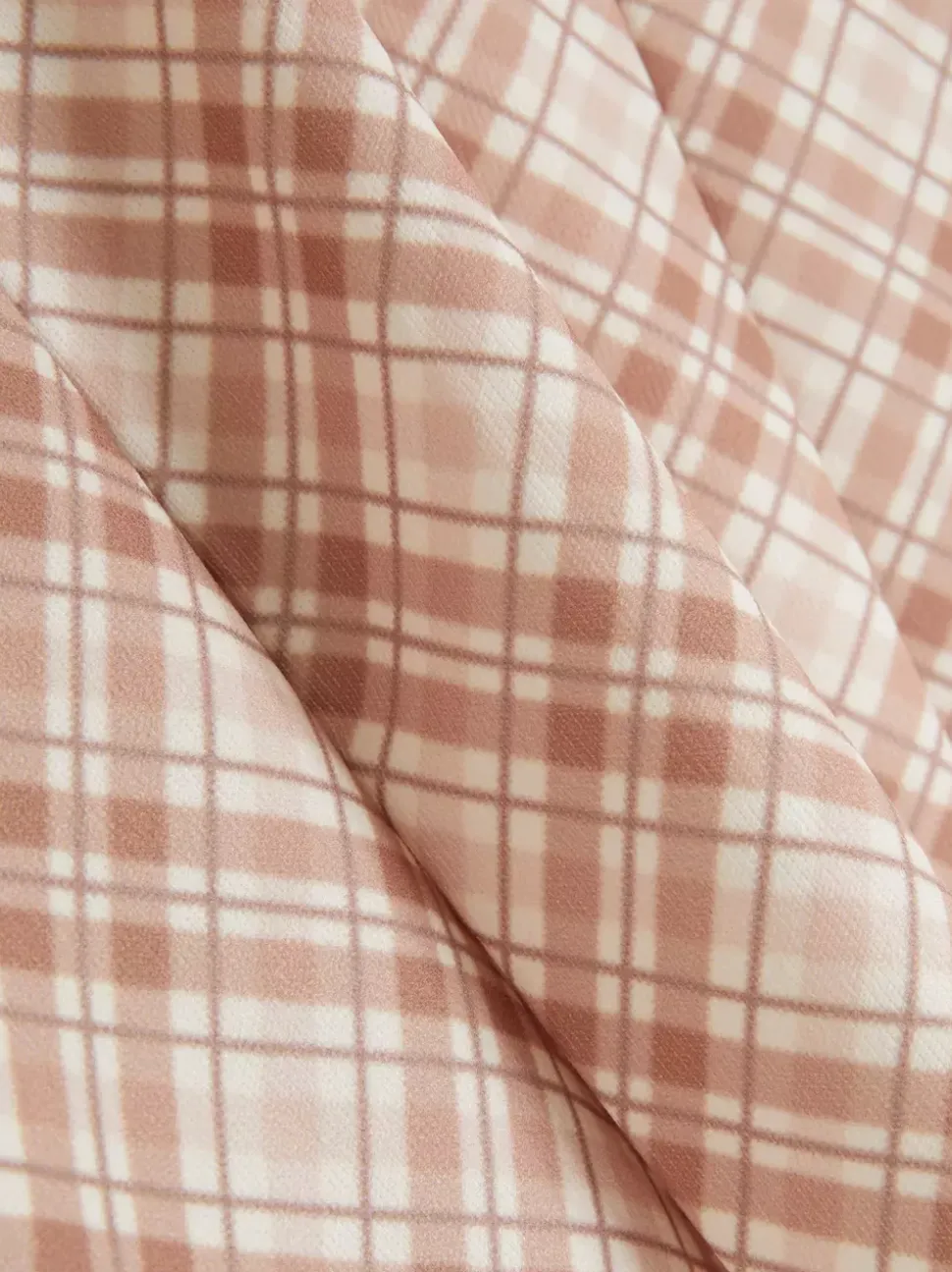 Plisowana spódnica w kratę