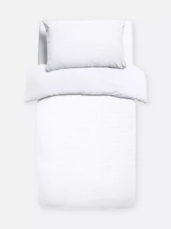 Pościel z tkaniny seersucker na łóżko jednoosobowe