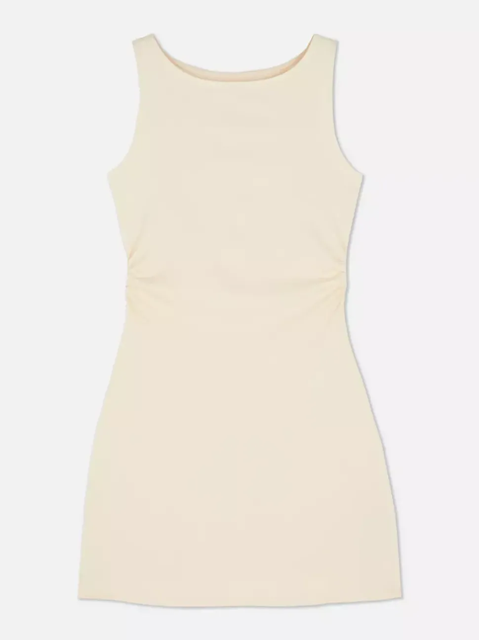 Podkreślająca sylwetkę sukienka mini z marszczeniami