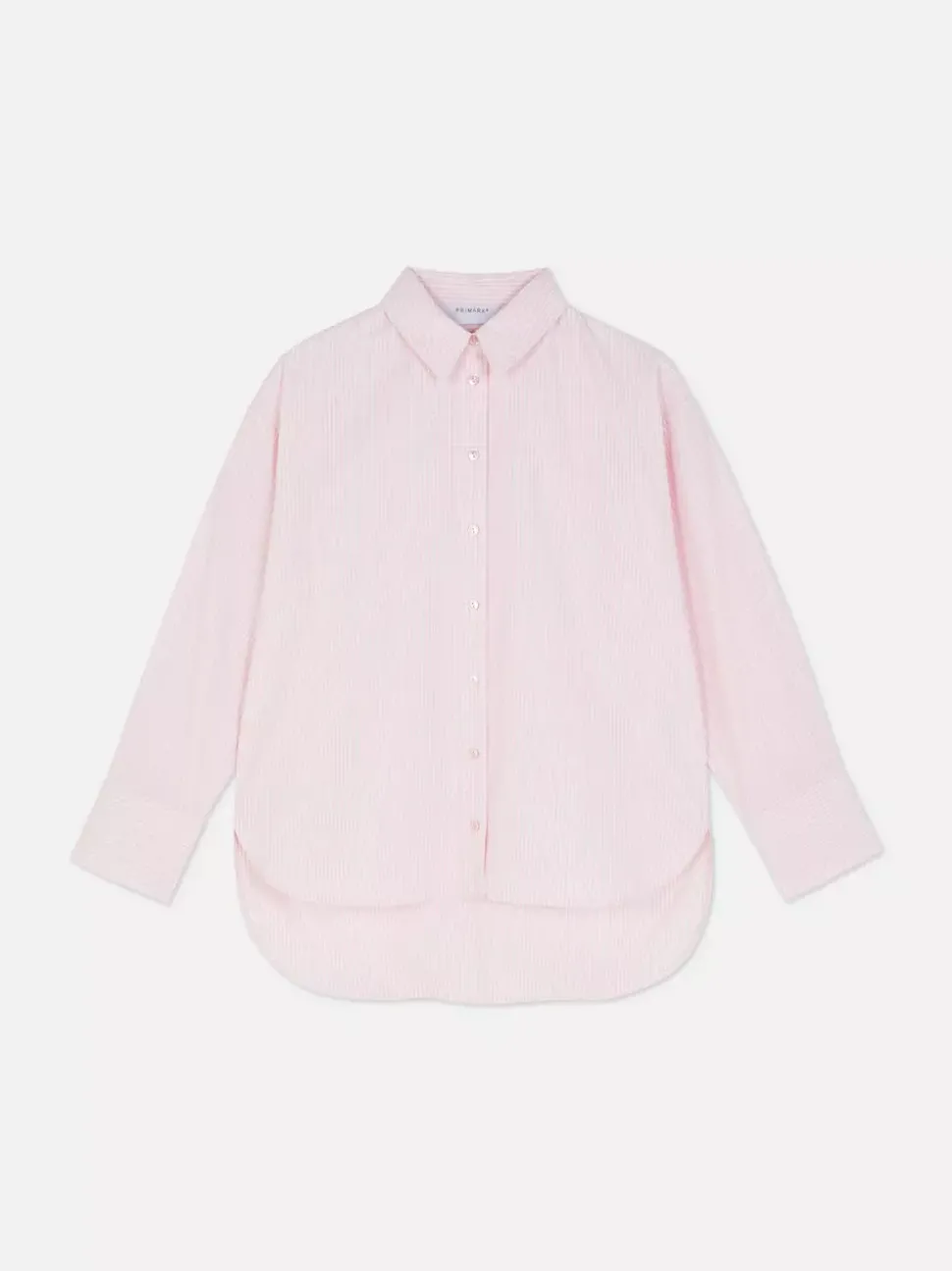 Popelinowa koszula z długim rękawem