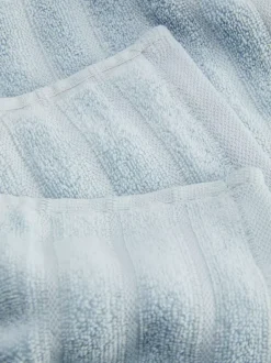 Prążkowane ściereczki do twarzy, 3 szt.