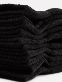 Prążkowane skarpety do kostki, 5 par