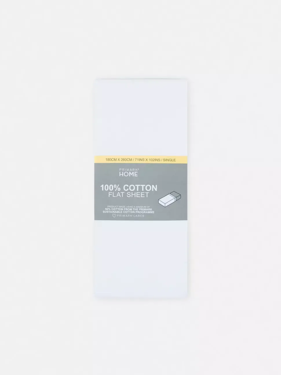 Prześcieradło płaskie na łóżko jednoosobowe