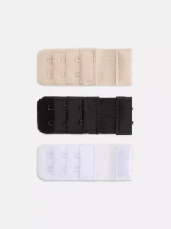 Przedłużki do biustonoszy z podwójnymi haftkami, 2 szt.