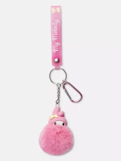 Przywieszka do torby z futrzanym motywem Hello Kitty