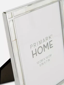 Ramka na zdjęcie z perełkami 13 x 18 cm