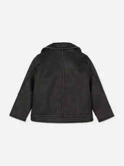 Ramoneska ze sztucznej skóry