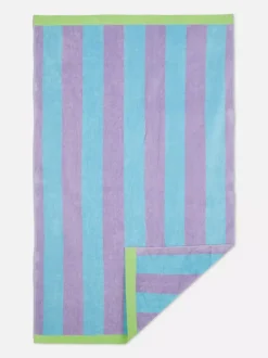 Ręcznik plażowy w paski typu Cabana