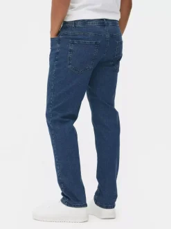 Rozciągliwe jeansy o prostym kroju