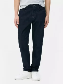 Rozciągliwe jeansy o prostym kroju