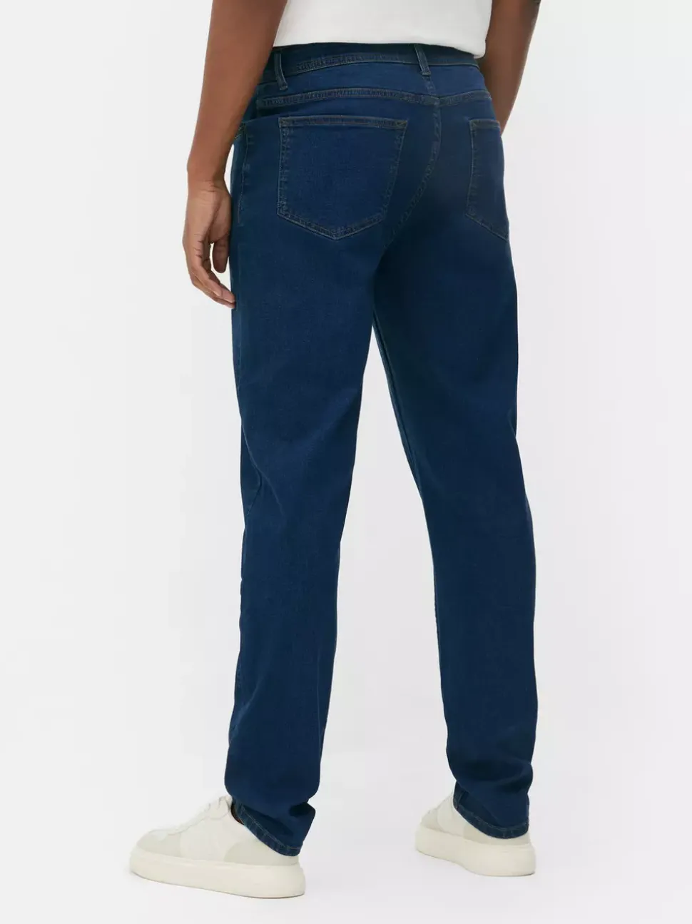 Rozciągliwe jeansy z wąskimi nogawkami