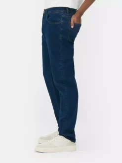 Rozciągliwe jeansy z wąskimi nogawkami