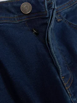 Rozciągliwe jeansy z wąskimi nogawkami